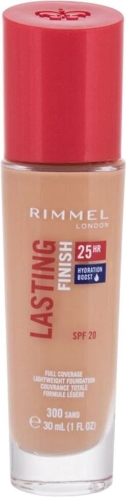 Rimmel London Lasting Finish Foundation - 300 Sand 30 Rimmel London Lasting Finish Foundation - 300 Sand -Cosmetica Winkel 304x1200 4