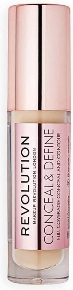 Makeup Revolution - (Conceal & Define Concealer) 3.4 Ml Odstín C5 -