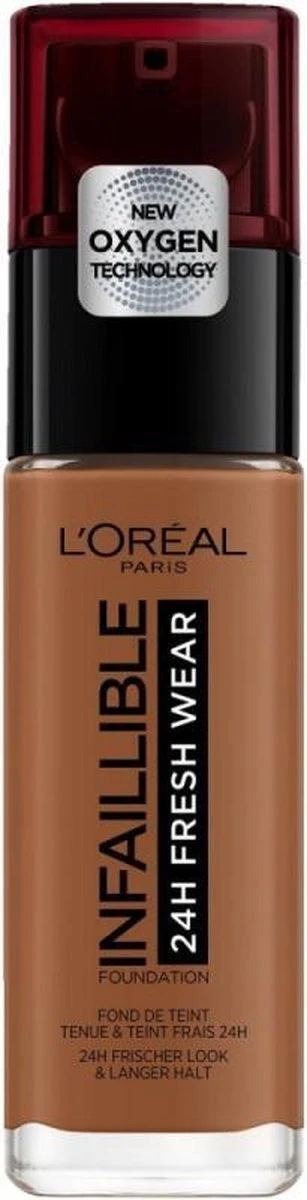 L’Oréal Paris Infallible 24H Fresh Wear Foundation - 365 Deep Golden 6 L’Oréal Paris Infallible 24H Fresh Wear Foundation - 365 Deep Golden - Afbeelding 6