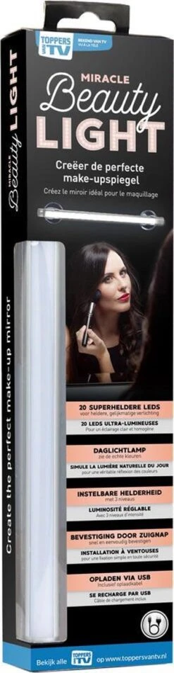 Merkloos Miracle Beauty Light - Creëer De Perfecte Make-up Spiegel - Valentine - Valentijnsdag - Valentijn Cadeautje 9 Merkloos Miracle Beauty Light - Creëer De Perfecte Make-up Spiegel - Valentine - Valentijnsdag - Valentijn Cadeautje -Cosmetica Winkel 312x1200 7