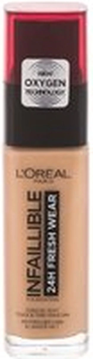 L’Oréal Paris Make-Up Designer Infaillible 24HR Fresh Wear Foundation - 120 Vanille - Langhoudende Foundation Met SPF 25 - 30 Ml 9 L’Oréal Paris Make-Up Designer Infaillible 24HR Fresh Wear Foundation - 120 Vanille - Langhoudende Foundation Met SPF 25 - 30 Ml - Afbeelding 9