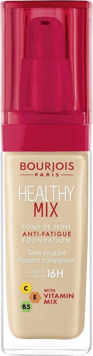Bourjois Healthy Mix Foundation - 52 Vanilla 11 Bourjois Healthy Mix Foundation - 52 Vanilla - Afbeelding 11