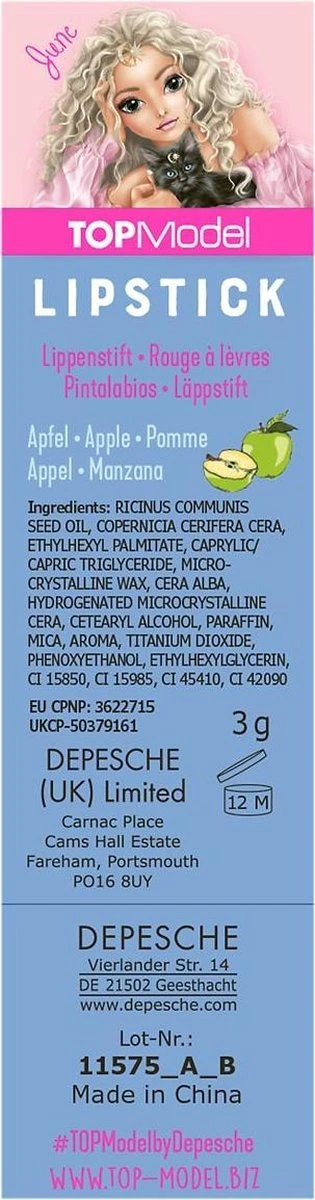 Depesche TOPModel Lippenstift MOONLIGHT 4 Depesche TOPModel Lippenstift MOONLIGHT - Afbeelding 4