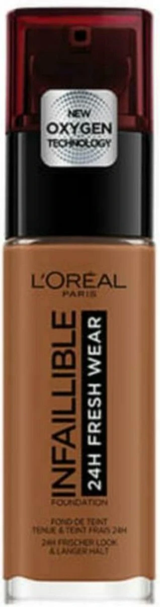 L’Oréal Paris Infallible 24H Fresh Wear Foundation - 365 Deep Golden 7 L’Oréal Paris Infallible 24H Fresh Wear Foundation - 365 Deep Golden - Afbeelding 7