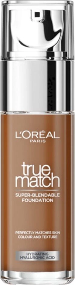 L’Oréal Paris - True Match Foundation - 8.5R/C - Natuurlijk Dekkende Foundation Met Hyaluronzuur En SPF 16 - 30 Ml