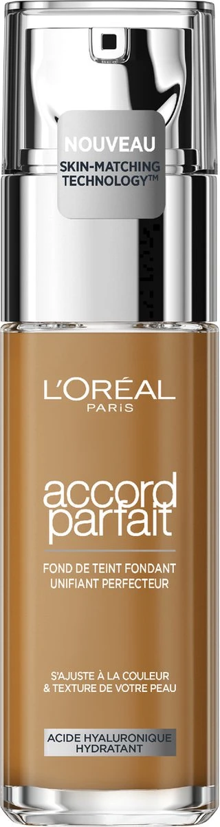 L’Oréal Paris - Accord Parfait Foundation - 8D/W - Natuurlijk Dekkende Foundation Met Hyaluronzuur En SPF 16 - 30 Ml 1 L’Oréal Paris - Accord Parfait Foundation - 8D/W - Natuurlijk Dekkende Foundation Met Hyaluronzuur En SPF 16 - 30 Ml