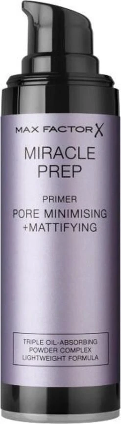 Max Factor Miracle Prep Primer Pore Minimising & Mattifying - 30 Ml 12 Max Factor Miracle Prep Primer Pore Minimising & Mattifying - 30 Ml -Cosmetica Winkel 343x1200 5