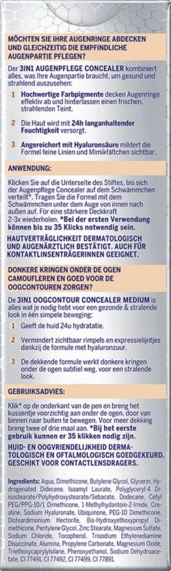 NIVEA Cellular Filler 3 In 1 Oogconcealermake-up 4 Ml 10 NIVEA Cellular Filler 3 In 1 Oogconcealermake-up 4 Ml -Cosmetica Winkel 360x1200 3