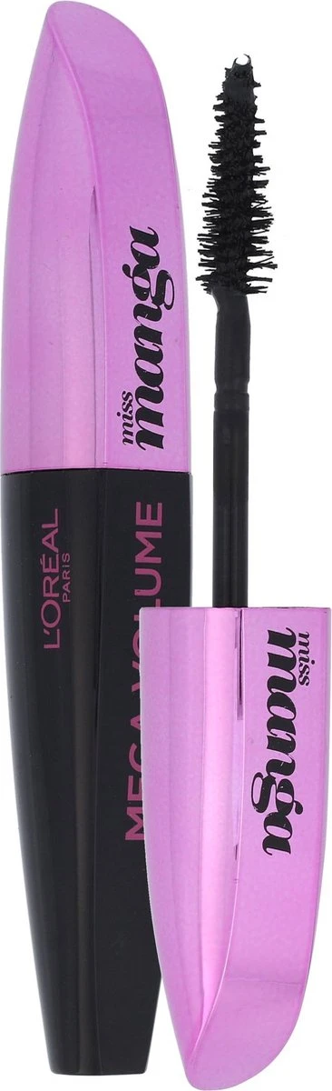 L'Oréal Paris Mega Volume Miss Manga Mascara - Black 6 L'Oréal Paris Mega Volume Miss Manga Mascara - Black - Afbeelding 6