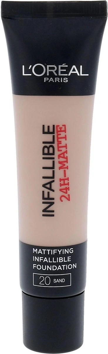 L’Oréal Paris Infallible Matte Foundation - 20 Sand 4 L’Oréal Paris Infallible Matte Foundation - 20 Sand - Afbeelding 4