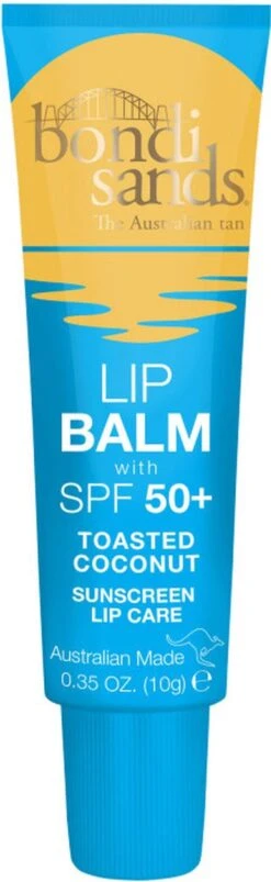 Bondi Sands Sunscreen Lip Balm SPF 50+ Toasted Coconut 10 G - Hydrateert En Verzacht Droge Lippen 10 Bondi Sands Sunscreen Lip Balm SPF 50+ Toasted Coconut 10 G - Hydrateert En Verzacht Droge Lippen -Cosmetica Winkel 369x1200