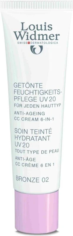 Louis Widmer CC-cream (getinte Dagverzorging UV20) Nr.2 Bronze Ongeparfumeerd 7 Louis Widmer CC-cream (getinte Dagverzorging UV20) Nr.2 Bronze Ongeparfumeerd -Cosmetica Winkel 373x1200 7