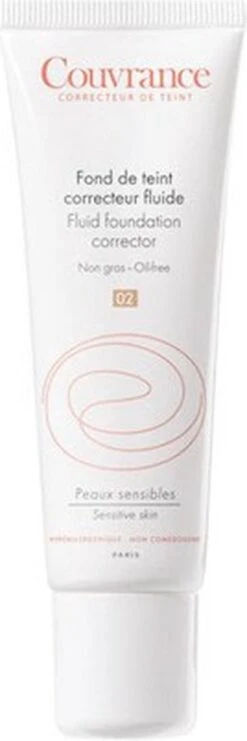 Avene Couvrance Fluid Foundation Corrector SPF20 30ml -Cosmetica Winkel 400x1200 5