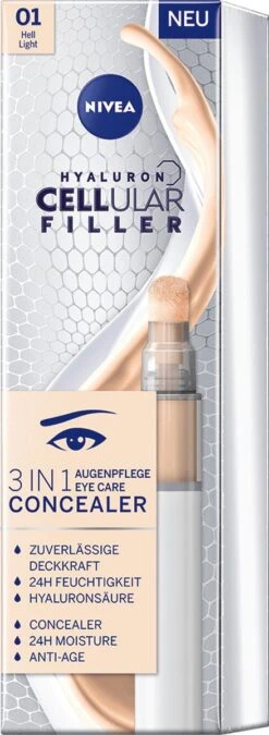 NIVEA 4005900853578 Oogconcealermake-up 4 Ml 10 NIVEA 4005900853578 Oogconcealermake-up 4 Ml -Cosmetica Winkel 439x1200 2