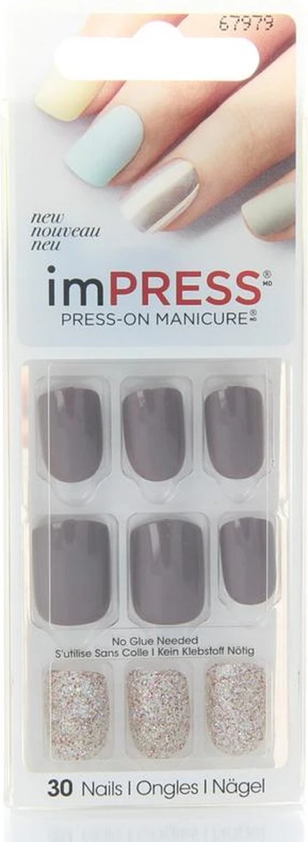 Kiss ImPRESS Press-on Manicure So Unexpected- Kunstnagels - Nagels - Press On Nails - Plaknagels - Nepnagels - 30 Stuks - Beste Kwaliteit 5 Kiss ImPRESS Press-on Manicure So Unexpected- Kunstnagels - Nagels - Press On Nails - Plaknagels - Nepnagels - 30 Stuks - Beste Kwaliteit - Afbeelding 5