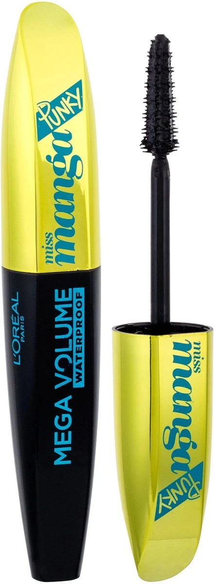 L'Oréal Paris Mega Volume Miss Manga Mascara - Black 7 L'Oréal Paris Mega Volume Miss Manga Mascara - Black - Afbeelding 7