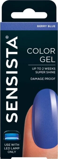 Sensista Color Gel Berry Blue - Blauw 14 Sensista Color Gel Berry Blue - Blauw -Cosmetica Winkel 441x1200 8