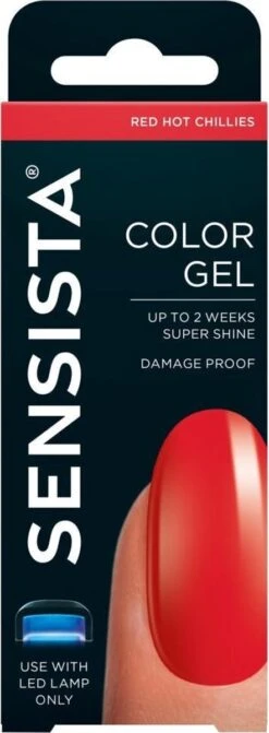 Sensista Color Gel Red Hot Chillies - Rood -Cosmetica Winkel 442x1200 10