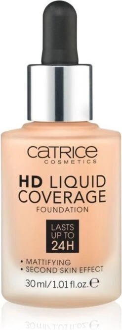 Catrice - Liquid Make-Up HD Liquid Coverage (Foundation) 30 Ml 030 Sand Beige - 8 Catrice - Liquid Make-Up HD Liquid Coverage (Foundation) 30 Ml 030 Sand Beige - -Cosmetica Winkel 445x1200 3