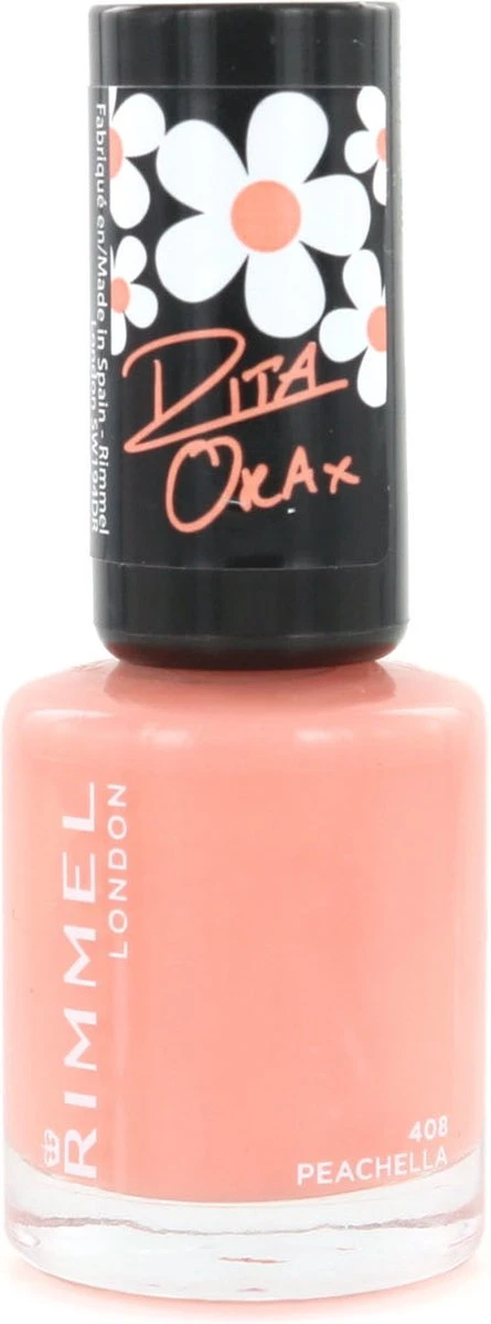 Rimmel London 60 Seconds Supershine Rita Ora Collection Nagellak - 815 Peachella 1 Rimmel London 60 Seconds Supershine Rita Ora Collection Nagellak - 815 Peachella