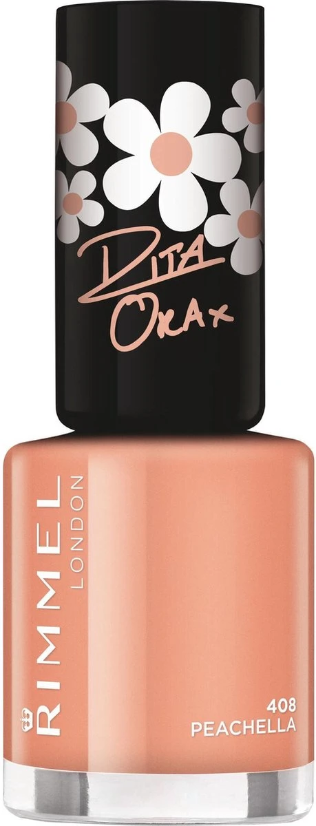 Rimmel London 60 Seconds Supershine Rita Ora Collection Nagellak - 815 Peachella 2 Rimmel London 60 Seconds Supershine Rita Ora Collection Nagellak - 815 Peachella - Afbeelding 2