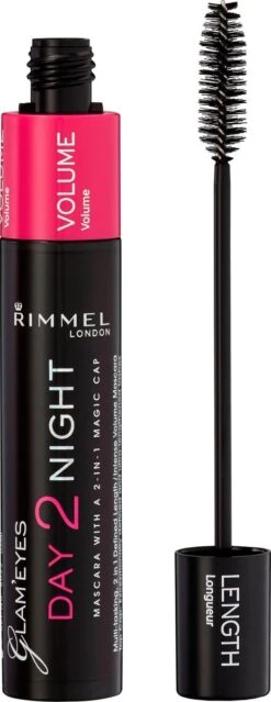 Rimmel London Day2Night 2-in-1 Mascara Voor Een Dag- En Avondlook - 001 Black 19 Rimmel London Day2Night 2-in-1 Mascara Voor Een Dag- En Avondlook - 001 Black -Cosmetica Winkel 464x1200 1