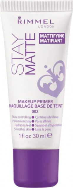 Rimmel London Stay Matte Primer - 003 Transparant 6 Rimmel London Stay Matte Primer - 003 Transparant -Cosmetica Winkel 471x1200 3