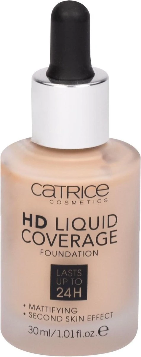 Catrice - Liquid Make-Up HD Liquid Coverage (Foundation) 30 Ml 030 Sand Beige - 1 Catrice - Liquid Make-Up HD Liquid Coverage (Foundation) 30 Ml 030 Sand Beige -