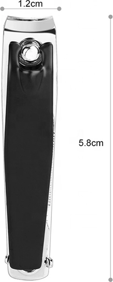 Medies - Nagelschaar 9 Cm En Kleine Nagelknipper Met Vijl 6 Cm | Nagelschaar | Nagelknipper | Nagelschaartje | Nagelverzorging - Zwart 5 Medies - Nagelschaar 9 Cm En Kleine Nagelknipper Met Vijl 6 Cm | Nagelschaar | Nagelknipper | Nagelschaartje | Nagelverzorging - Zwart - Afbeelding 5