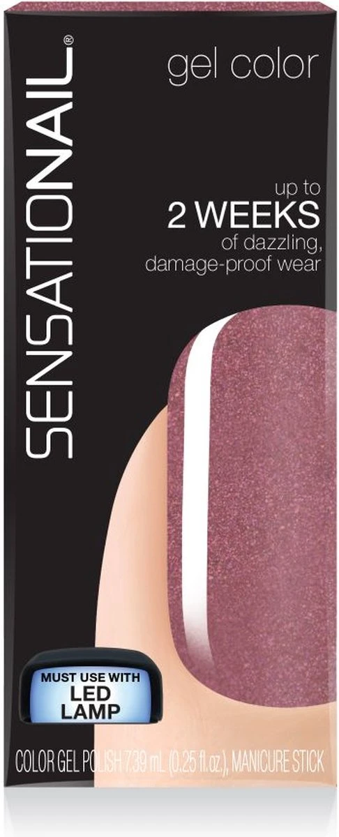 SensatioNail Gel Polish Ravishing Raisin - Gel Nagellak - Bruin 1 SensatioNail Gel Polish Ravishing Raisin - Gel Nagellak - Bruin