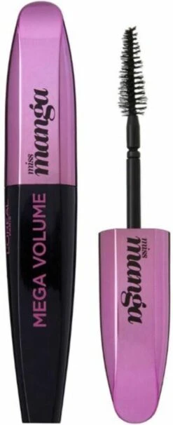 L'Oréal Paris Mega Volume Miss Manga Mascara - Black