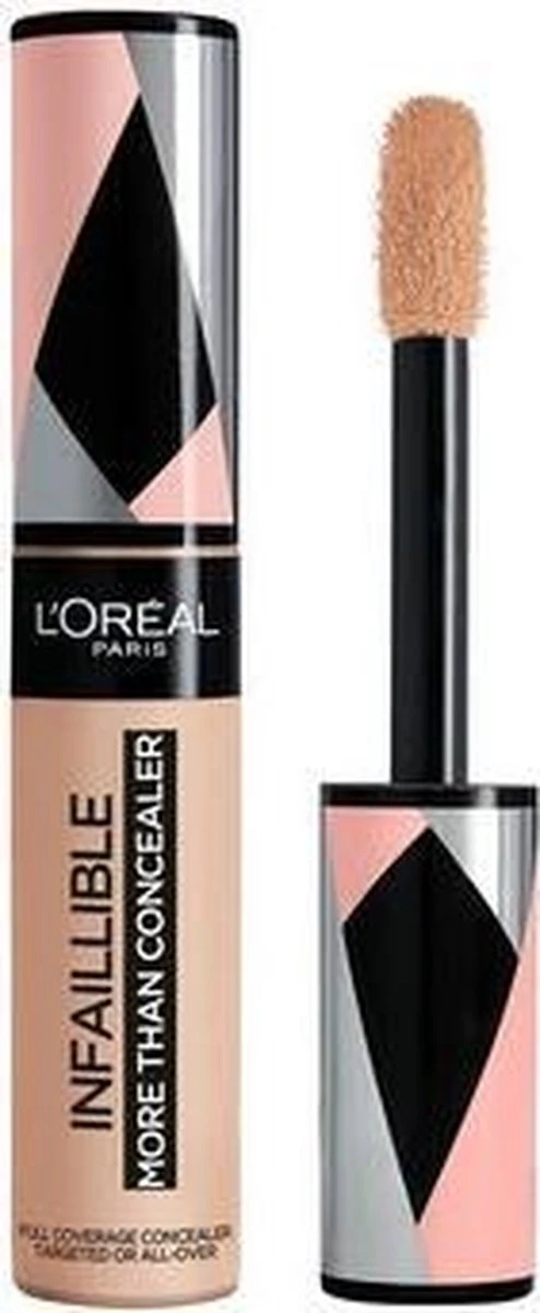 L'Oréal Paris Infaillible More Than Concealer - 324 Oatmeal - Dekkend 1 L'Oréal Paris Infaillible More Than Concealer - 324 Oatmeal - Dekkend