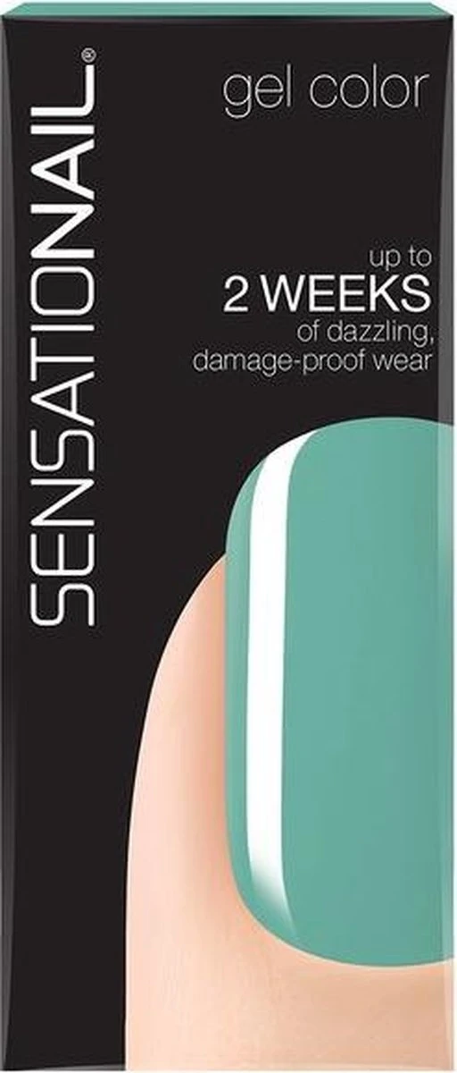 Sensationail Gel Polish Jade Treasure - Gel Nagellak - Mint 5 Sensationail Gel Polish Jade Treasure - Gel Nagellak - Mint - Afbeelding 5