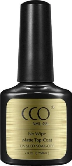 CCO Ultra Matte Top Coat - - Dekkende Kleur - 7.3ml
