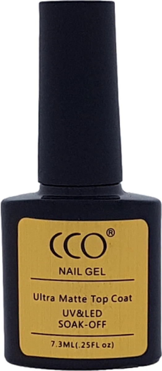CCO Ultra Matte Top Coat - - Dekkende Kleur - 7.3ml 2 CCO Ultra Matte Top Coat - - Dekkende Kleur - 7.3ml - Afbeelding 2