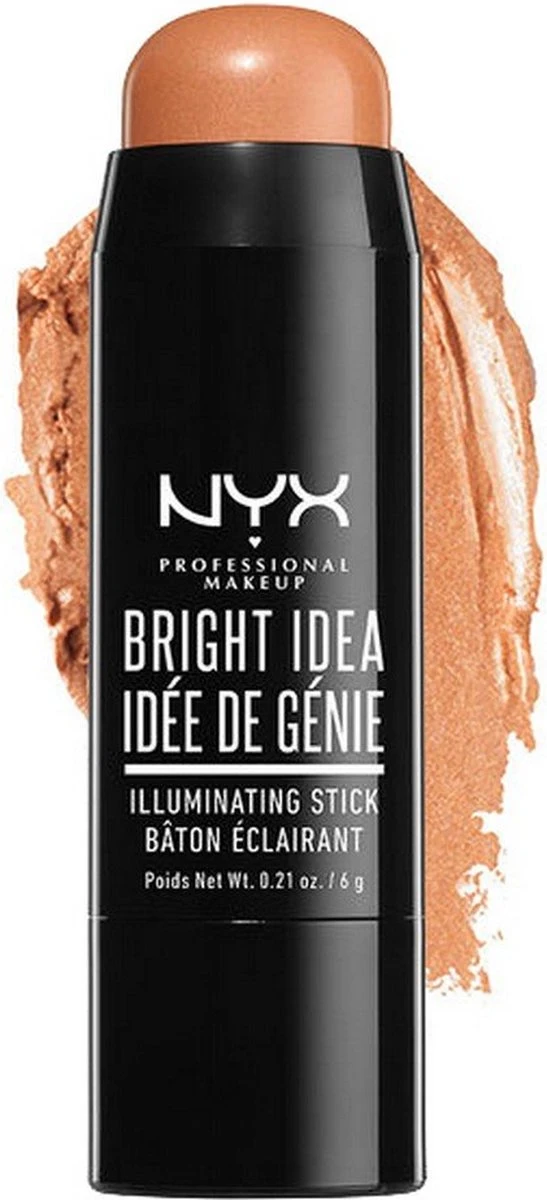 NYX PROFESSIONAL MAKEUP NYX Bright Idea Illuminating Highlighter Stick - Bermuda Bronzer 1 NYX PROFESSIONAL MAKEUP NYX Bright Idea Illuminating Highlighter Stick - Bermuda Bronzer
