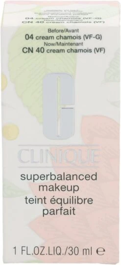 Clinique Superbalanced Foundation - 04 Cream Chamois -Cosmetica Winkel 552x1200