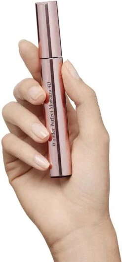 Clarins Wonder Perfect Mascara 4D Mascara - 01 Perfect Black - Zwart -Cosmetica Winkel 559x1200