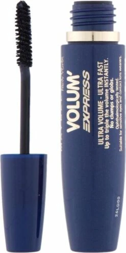 3x Maybelline Volum' Express Mascara Zwart - Voordeelverpakking -Cosmetica Winkel 597x1200 1