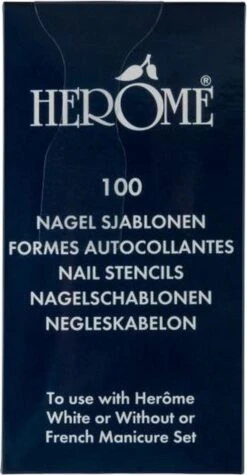Herome Nagelsjablonen - Nail Stencils - Superstrakke Witte Nagelranden Zonder Uit Te Schieten Lakken - Voor De Perfecte French Manicure - 1*100pcs. 8 Herome Nagelsjablonen - Nail Stencils - Superstrakke Witte Nagelranden Zonder Uit Te Schieten Lakken - Voor De Perfecte French Manicure - 1*100pcs. -Cosmetica Winkel 624x1200 10