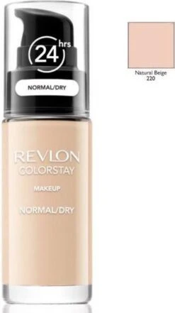 Revlon Colorstay Makeup Foundation SPF 20 - 220 Natural Beige - 30 Ml - Foundation -Cosmetica Winkel 672x1200 3