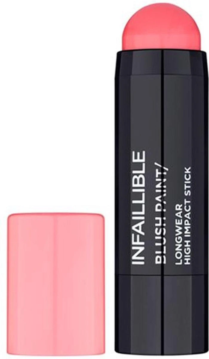 L'Oreal - Infallible Blush Paint Chubby Blush 300 Pink 3 L'Oreal - Infallible Blush Paint Chubby Blush 300 Pink - Afbeelding 3