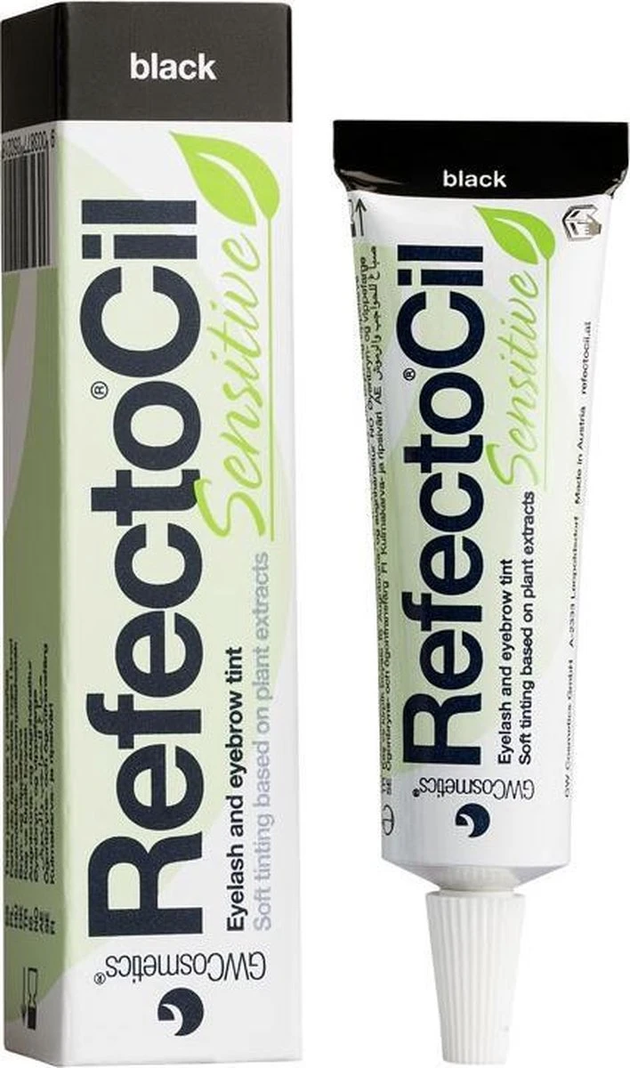 RefectoCil - Sensitive - Wimper & Wenkbrauw Verf - Zwart - 15 Ml 3 RefectoCil - Sensitive - Wimper & Wenkbrauw Verf - Zwart - 15 Ml - Afbeelding 3