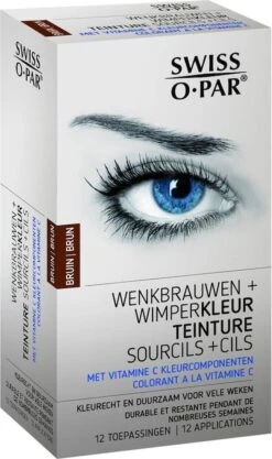 Swiss O Par - Wenkbrauw- En Wimperverf Bruin 1 Set -Cosmetica Winkel 710x1200 3