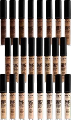 NYX Professional Makeup Can't Stop Won't Stop Contour Concealer - Golden Honey CSWSC14 - 3,5 Ml -Cosmetica Winkel 711x1200 6