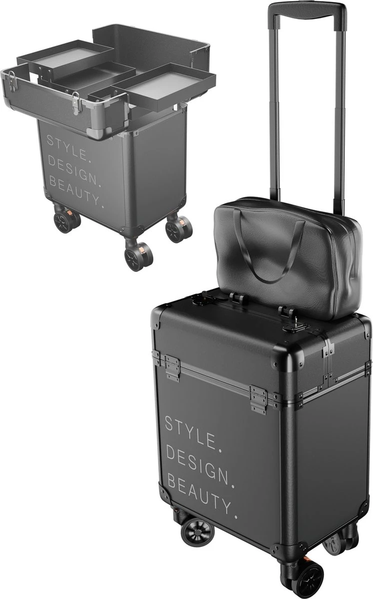 PIXMY® - MT130-S - Make Up Koffer - Cosmetica Koffer - DESIGN 1 PIXMY® - MT130-S - Make Up Koffer - Cosmetica Koffer - DESIGN