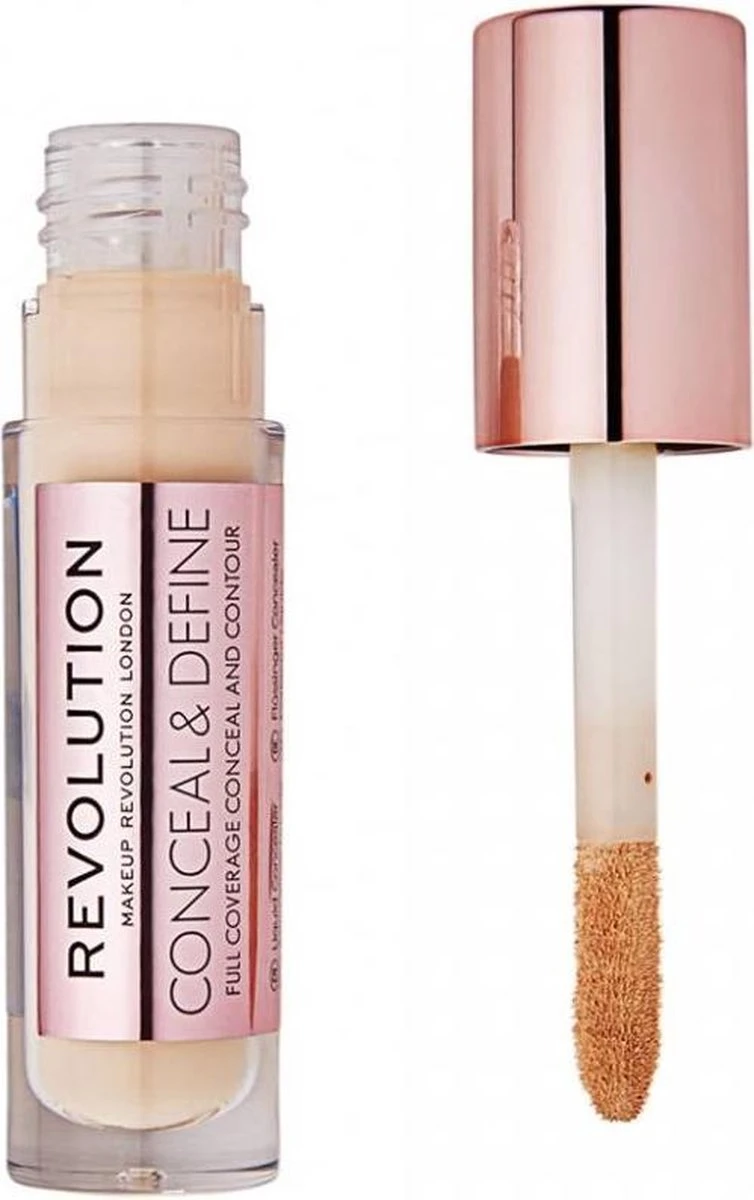 Makeup Revolution - (Conceal & Define Concealer) 3.4 Ml Odstín C5 - 3 Makeup Revolution - (Conceal & Define Concealer) 3.4 Ml Odstín C5 - - Afbeelding 3