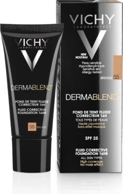 Vichy Dermablend Foundation - Bronze 55 - 30ML - Hoge Dekking -Cosmetica Winkel 760x1200 4