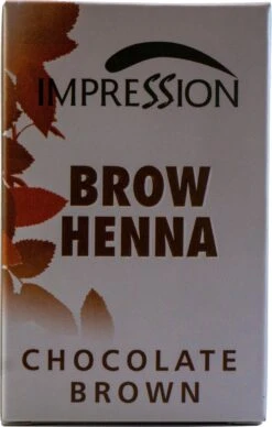 Impression Henna Wenkbrauwverf | Chocolade Bruin | Chocolate Brown | Chocolat Brun | Brow Henna | Goed Voor Meer Dan 20 Behandelingen -Cosmetica Winkel 763x1200 3