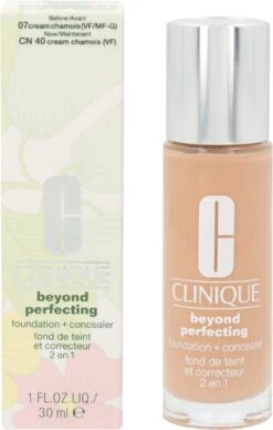 Clinique Beyond Perfecting Foundation + Concealer - 07 Cream Chamois -Cosmetica Winkel 763x1200 5